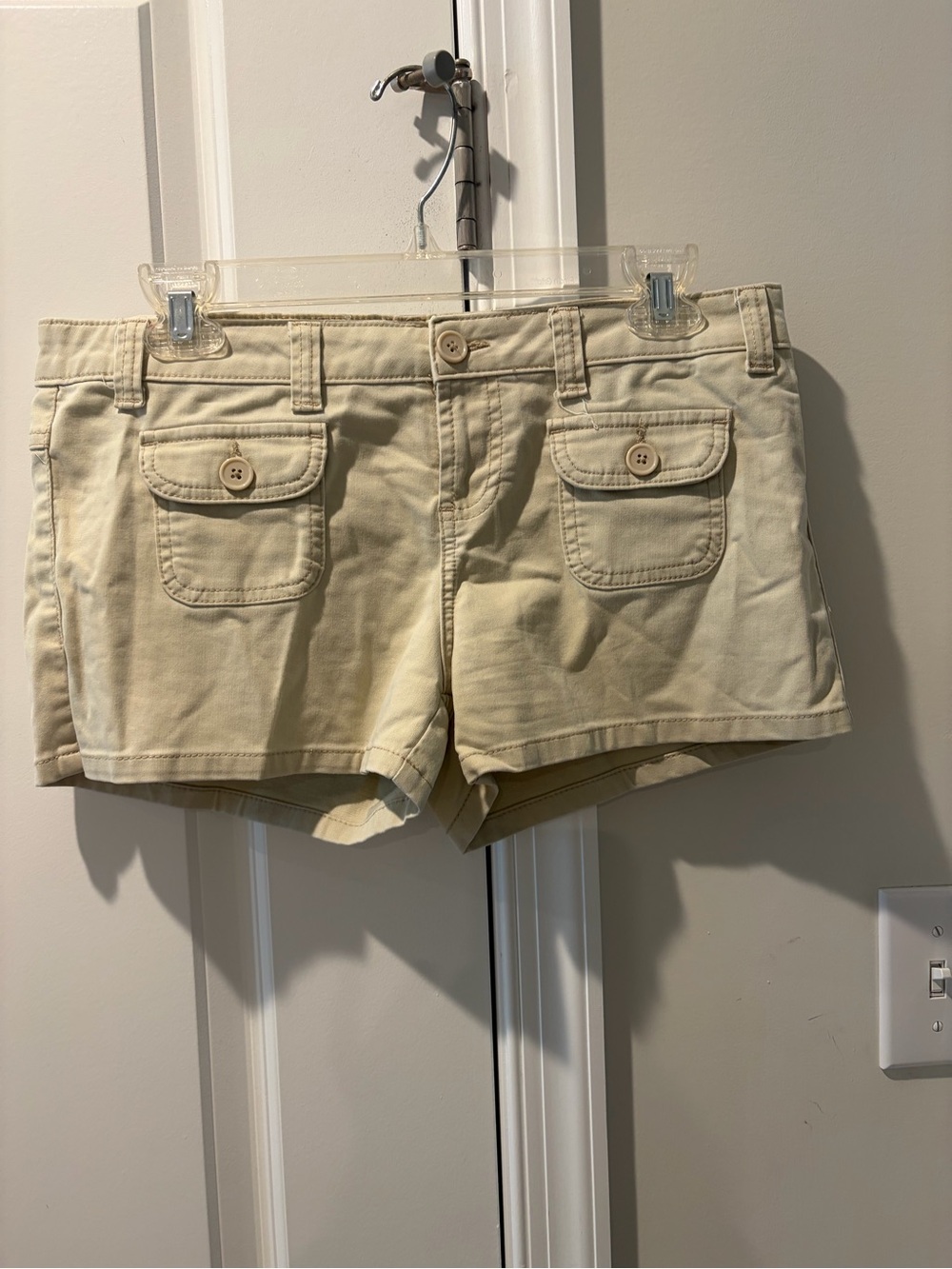 lei Khaki Cargo Pocket Shorts